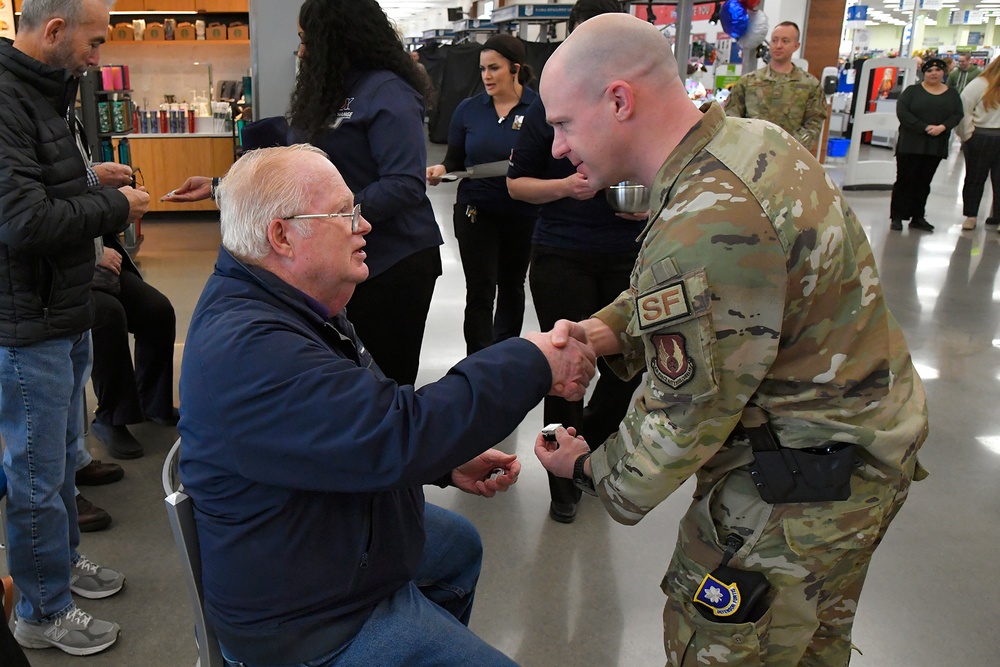 Vietnam Pinning Ceremony at the Hill AFB Base Exchange