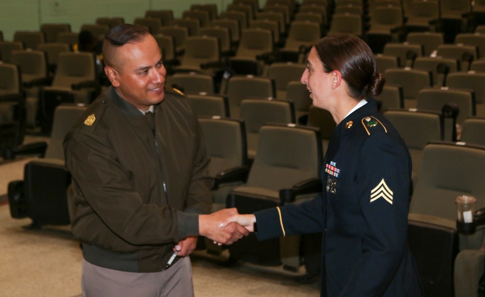 385th Military Battalion welcomes new Noncommissioned Officers