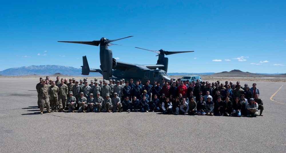 58th Special Operations Wing JROTC meet