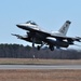 177th Fighter Wing F-16C+ Takes Off in Full Afterburner en route to Red Flag 23-2