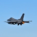 177th Fighter Wing F-16C+ Takes Off in Full Afterburner en route to Red Flag 23-2