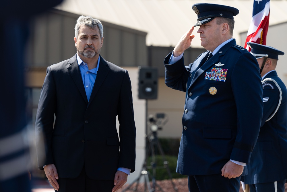 President Abdo visits Hurlburt, AFSOC