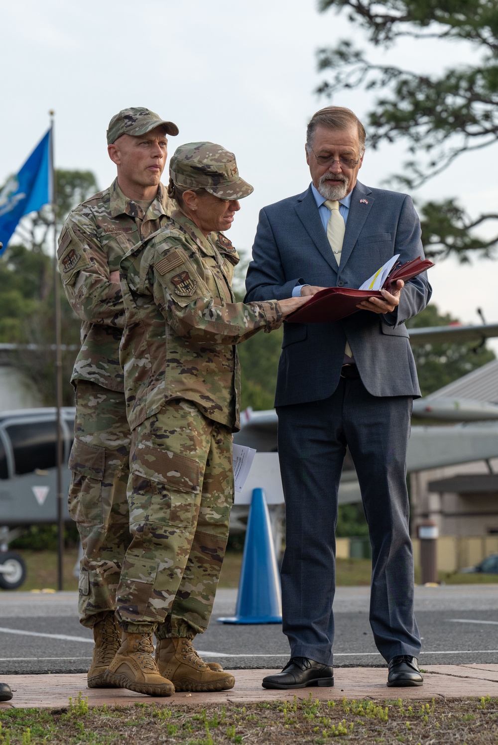 President Abdo visits Hurlburt, AFSOC