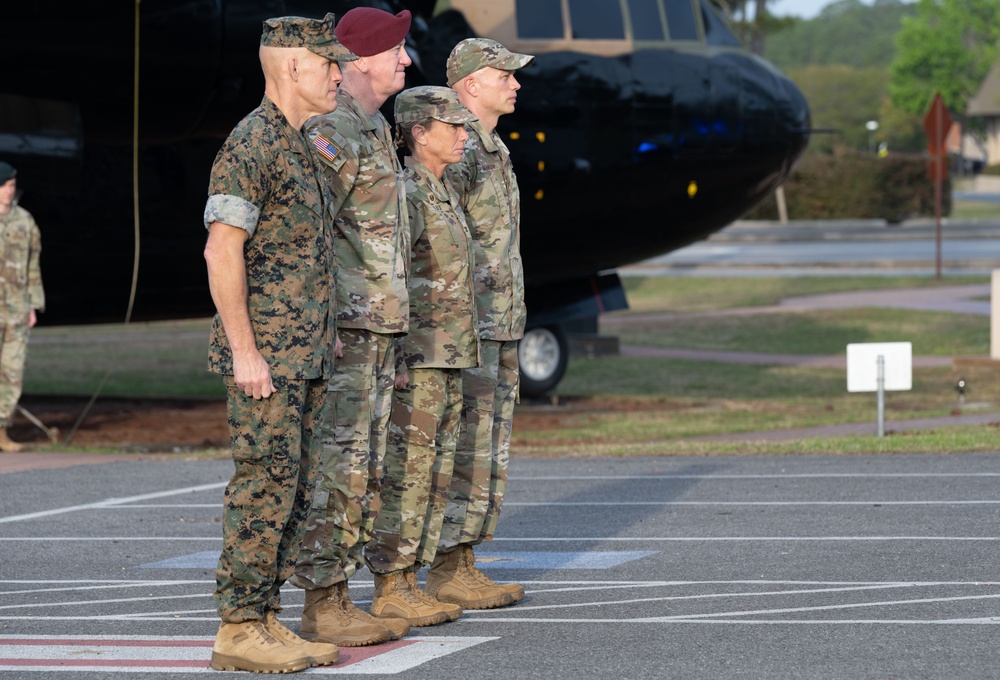 President Abdo visits Hurlburt, AFSOC