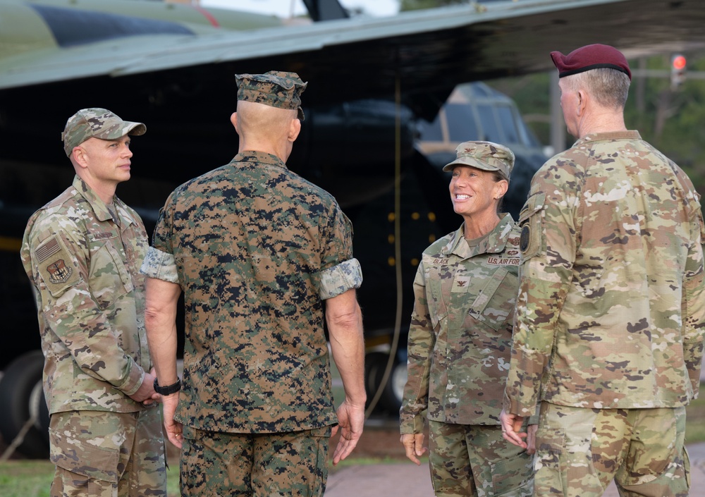 President Abdo visits Hurlburt, AFSOC