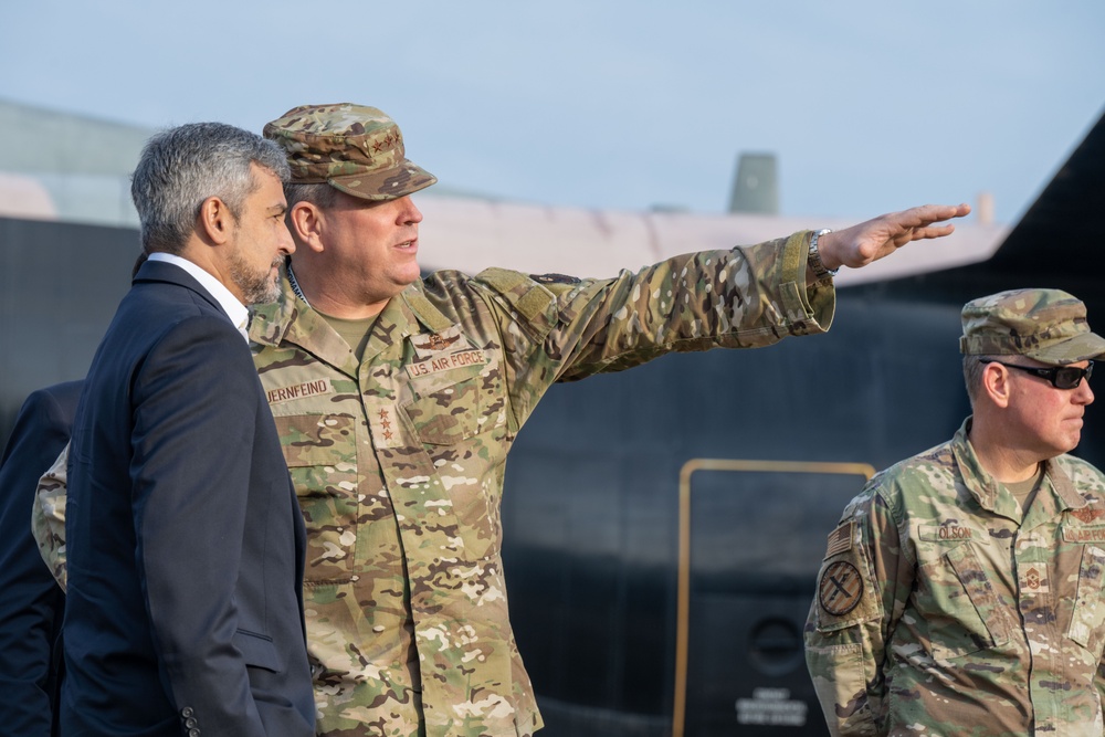 President Abdo visits Hurlburt, AFSOC