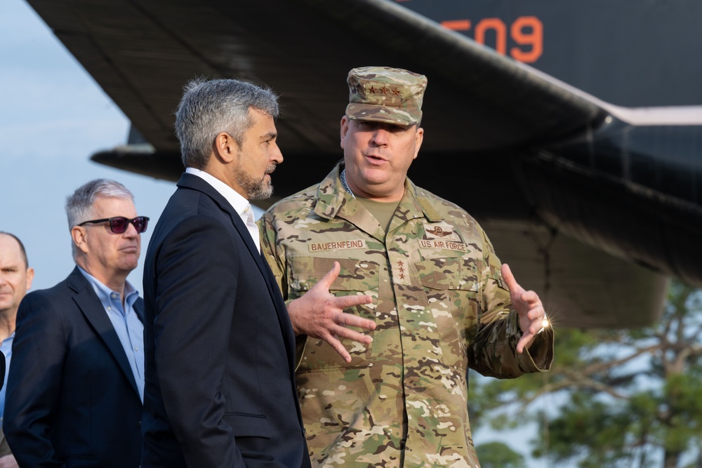 President Abdo visits Hurlburt, AFSOC