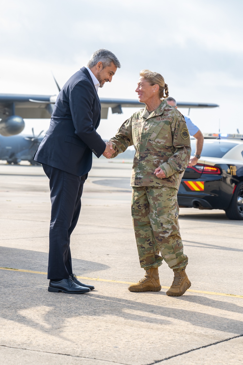 President Abdo visits Hurlburt, AFSOC