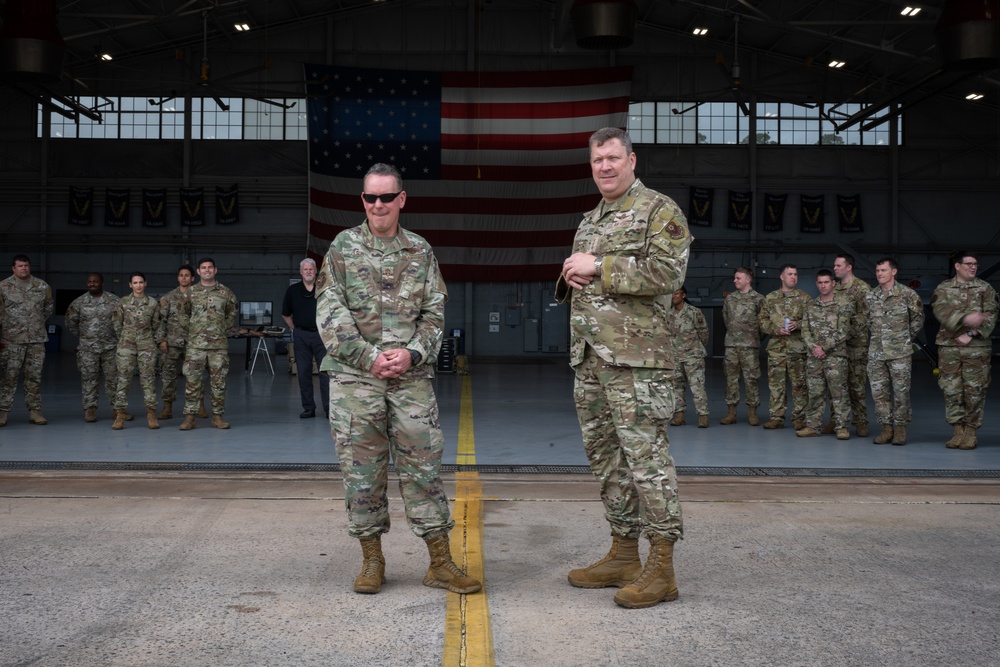 Paraguay President Benítez visits AFSOC