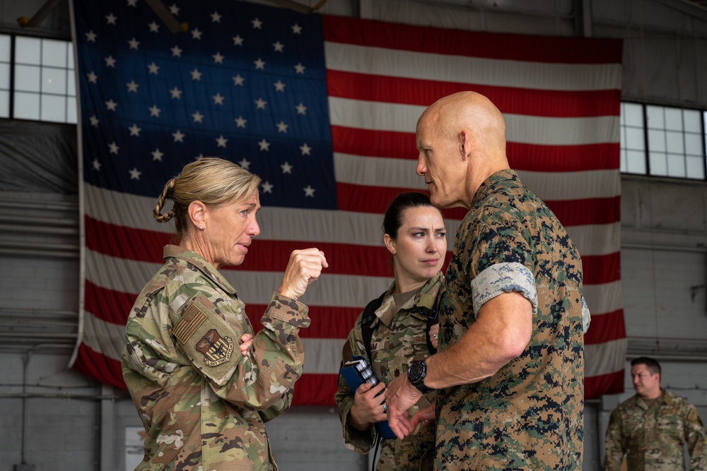 President Abdo visits Hurlburt, AFSOC