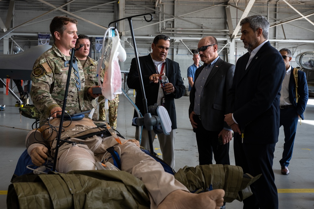 President Abdo visits Hurlburt, AFSOC