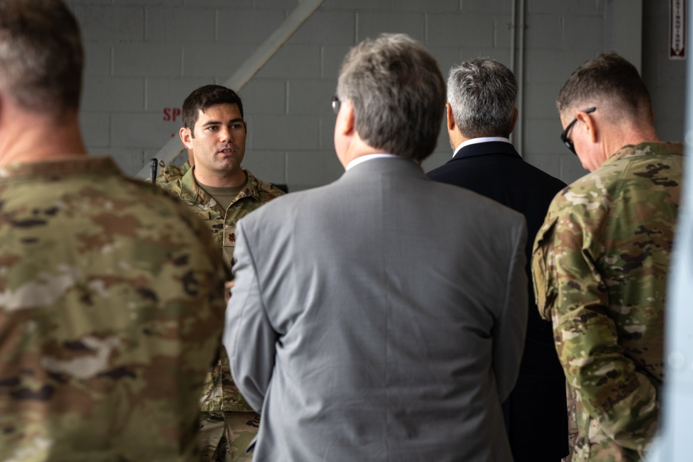 President Abdo visits Hurlburt, AFSOC