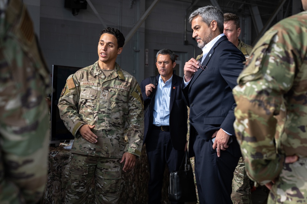 President Abdo visits Hurlburt, AFSOC