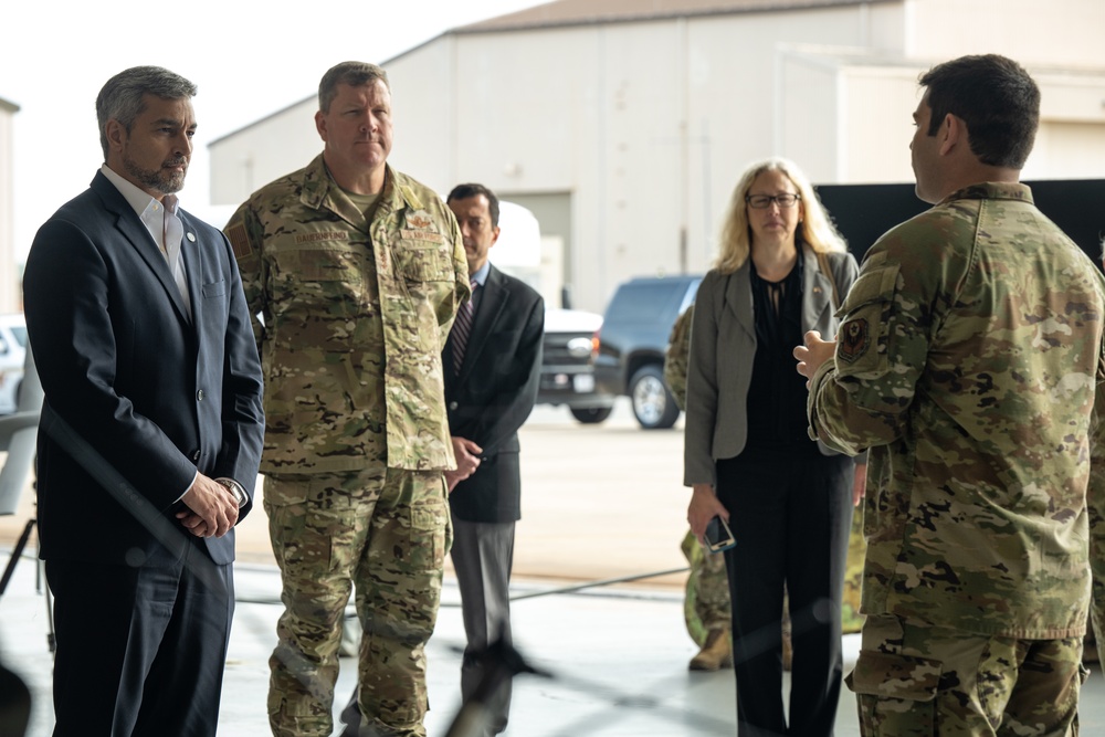 President Abdo visits Hurlburt, AFSOC