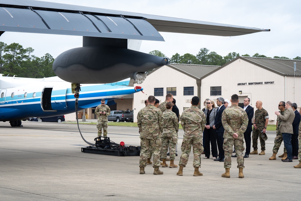 President Abdo visits Hurlburt, AFSOC