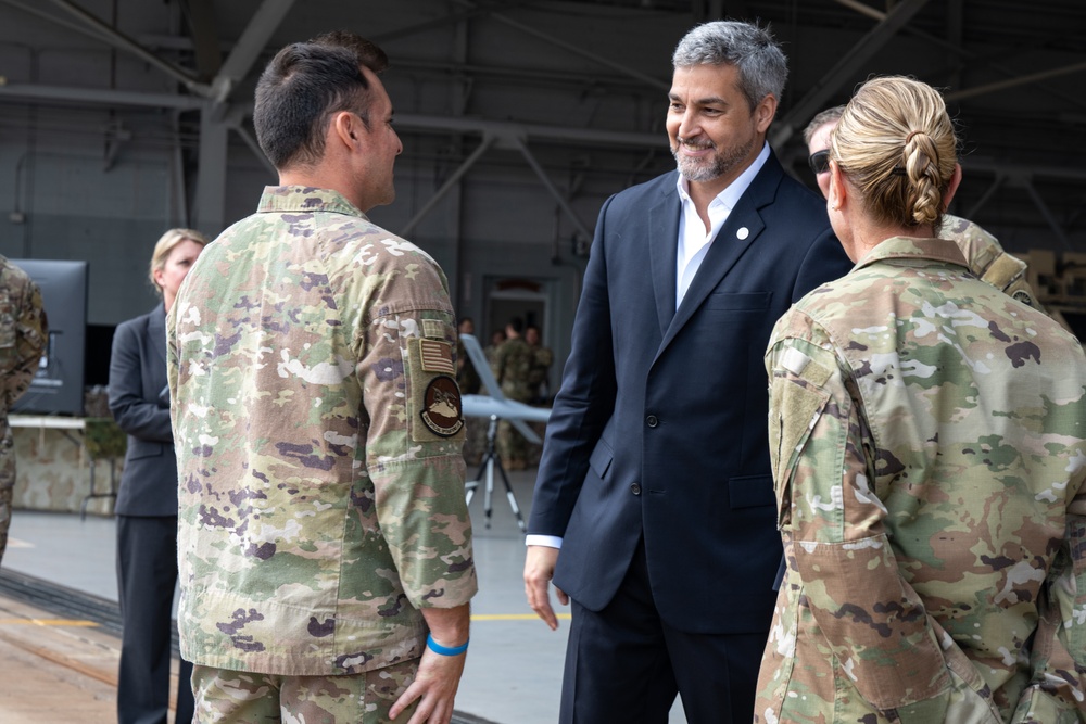 President Abdo visits Hurlburt, AFSOC