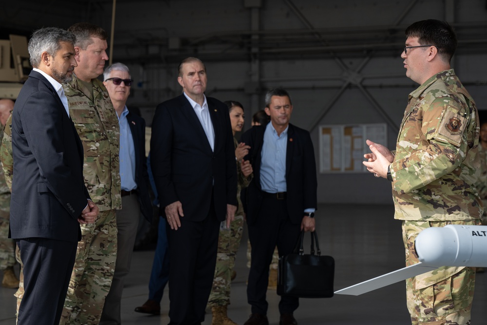 President Abdo visits Hurlburt, AFSOC