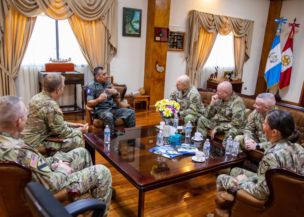 Ark. TAG Meets With The Guatemala Joint Chief of Staff