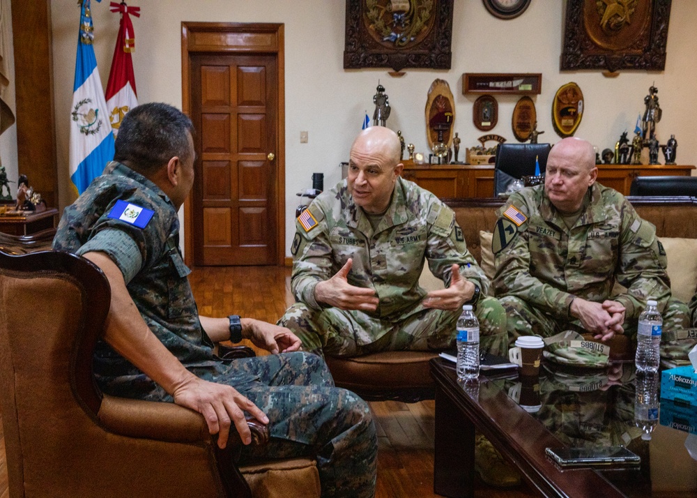 Ark. TAG Meets With The Guatemala Joint Chief of Staff