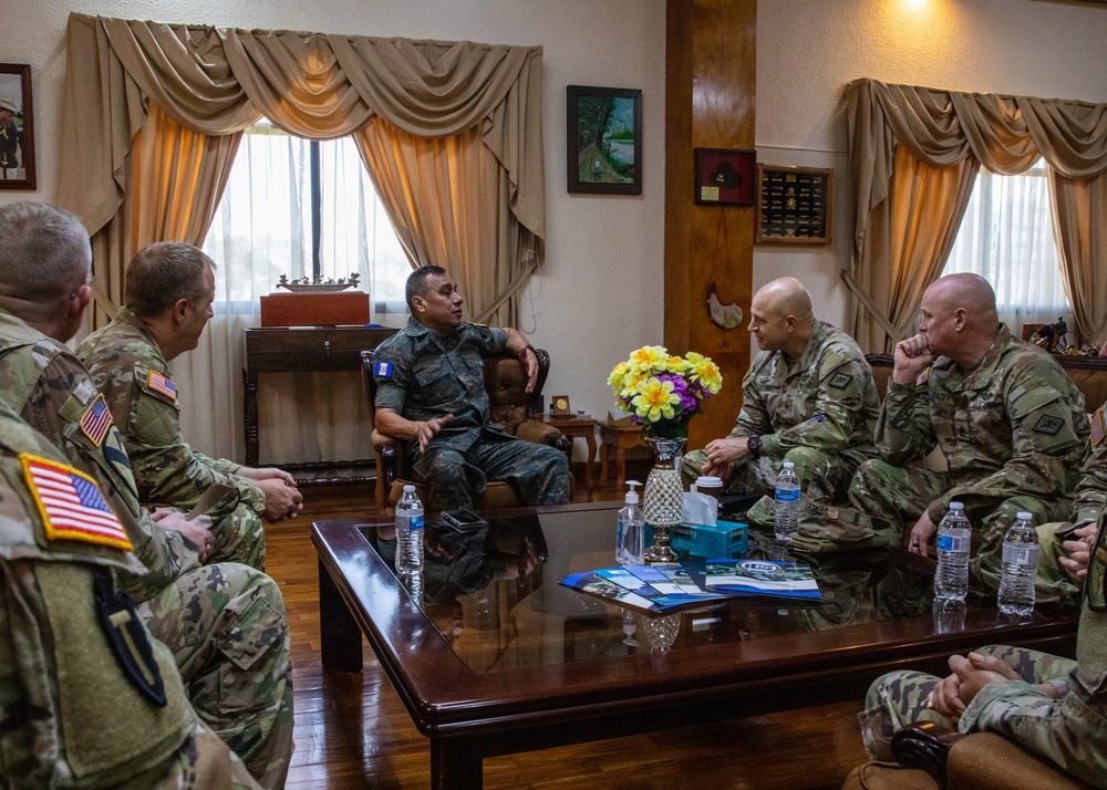 Ark. TAG Meets With The Guatemala Joint Chief of Staff