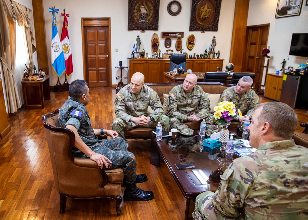 Ark. TAG Meets With The Guatemala Joint Chief of Staff