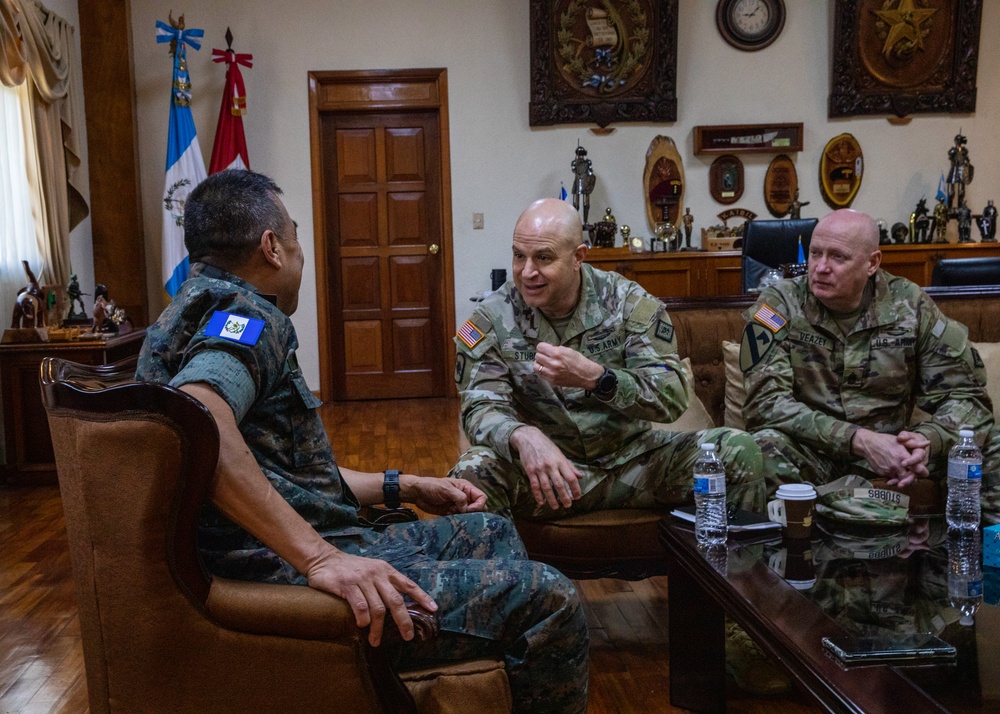 Ark. TAG Meets With The Guatemala Joint Chief of Staff