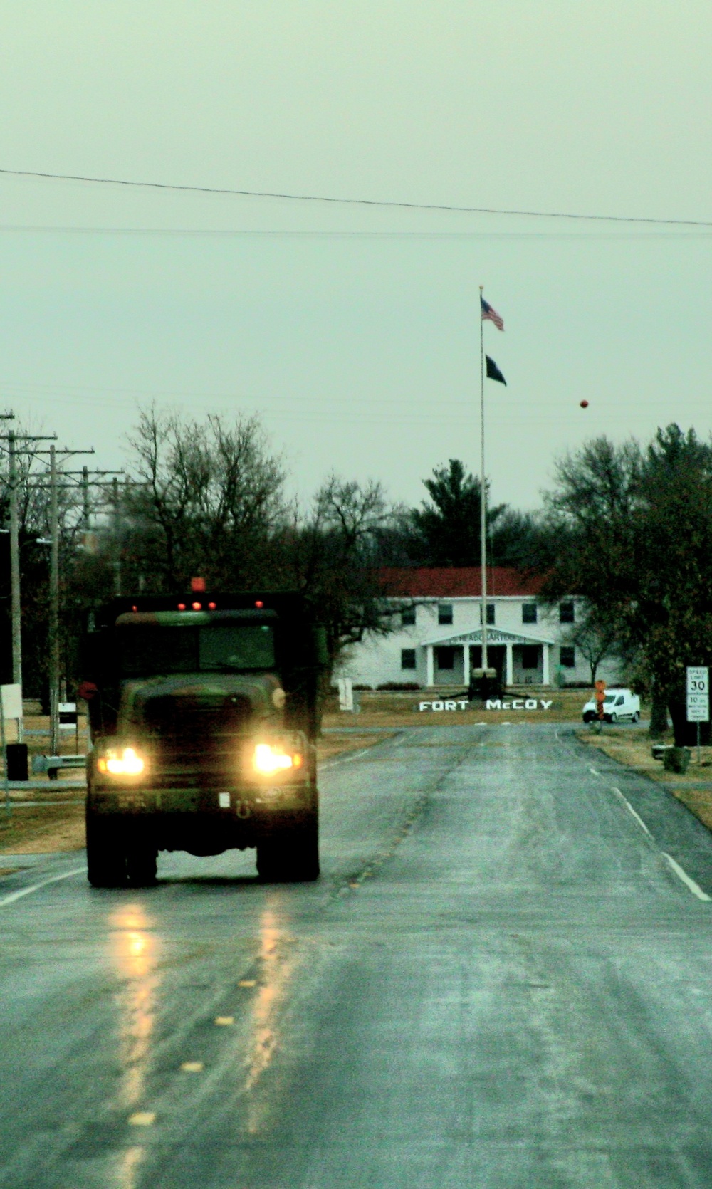 Training operations at Fort McCoy