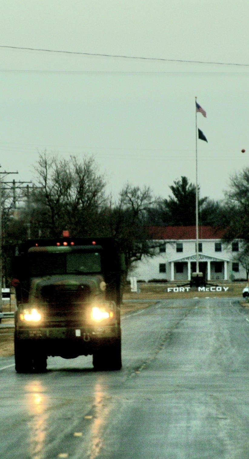 Training operations at Fort McCoy