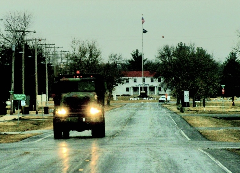 Training operations at Fort McCoy