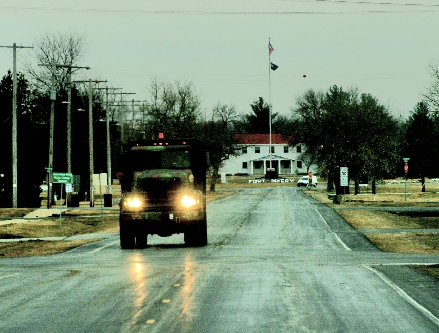 Training operations at Fort McCoy