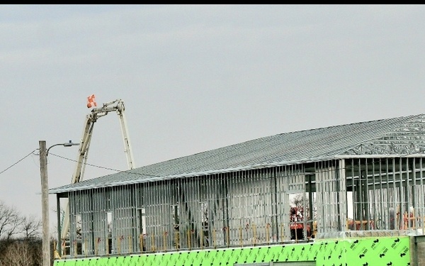Photo Essay: March 2023 construction operations of $11.96 million transient training brigade headquarters at Fort McCoy, Part X