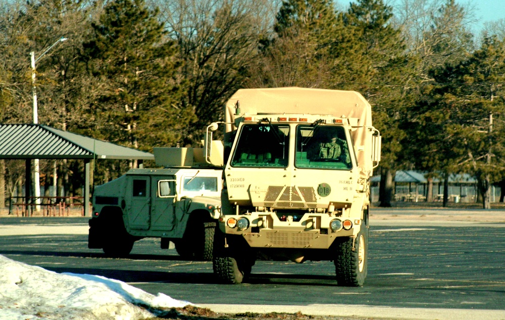 Training operations at Fort McCoy