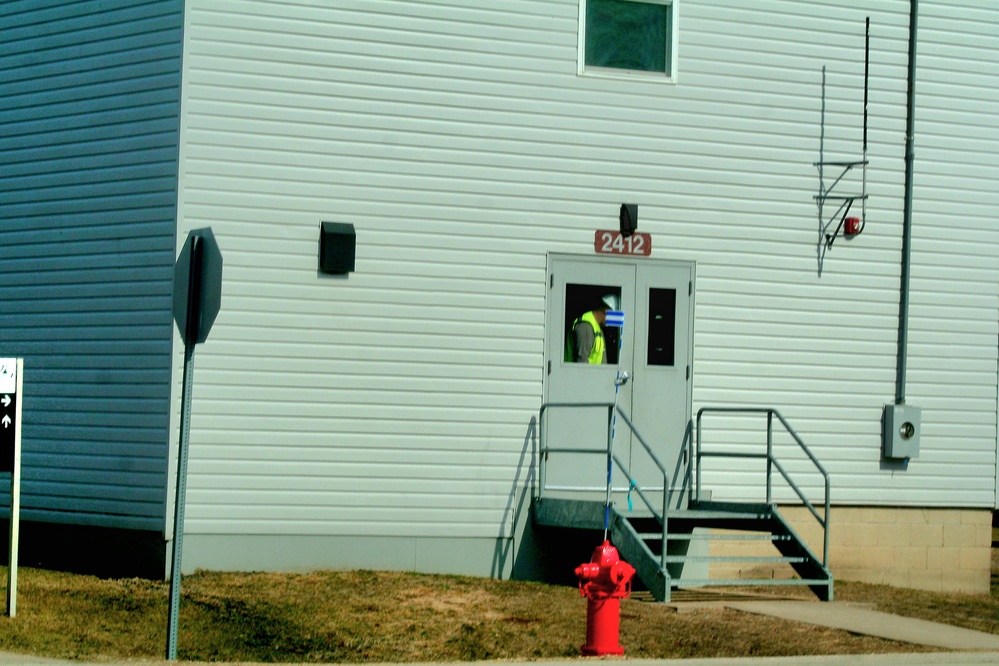 Barracks renovations at Fort McCoy