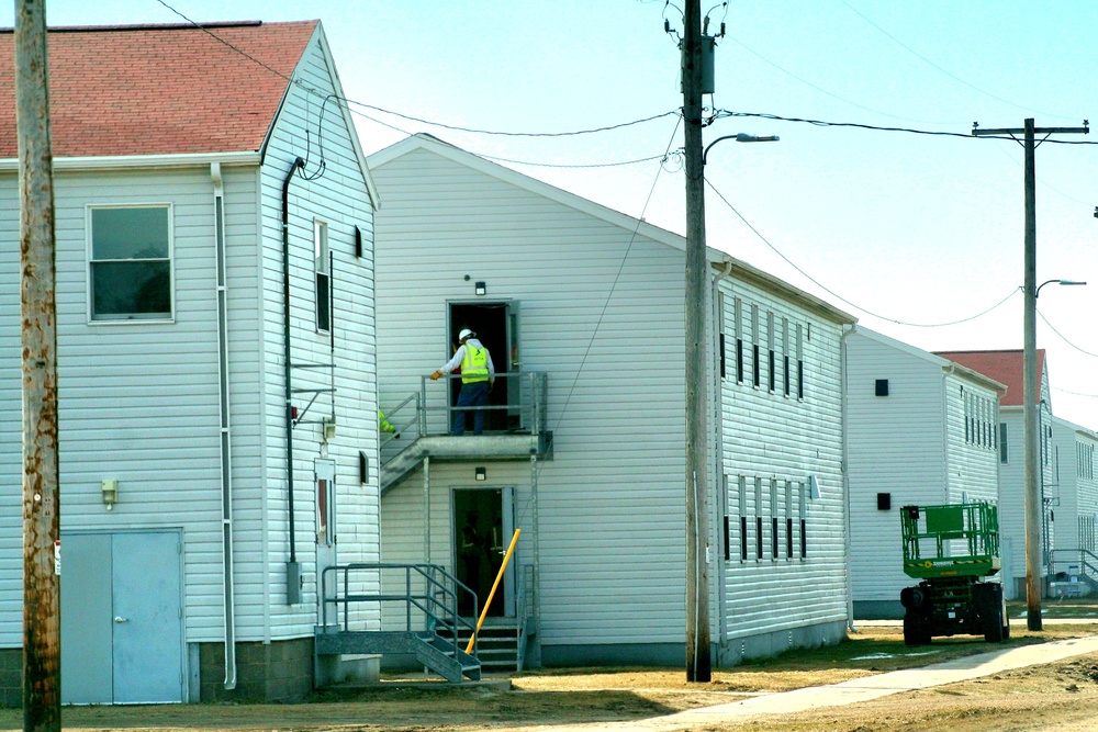 Barracks renovations at Fort McCoy