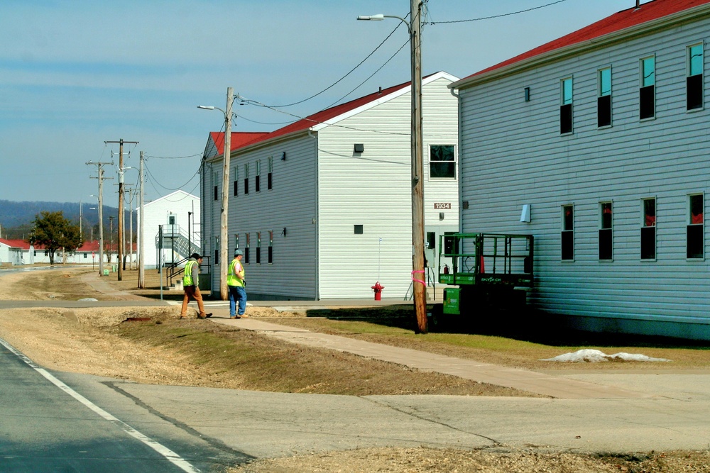 Barracks renovations at Fort McCoy