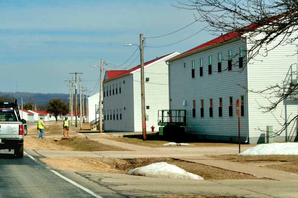 Barracks renovations at Fort McCoy