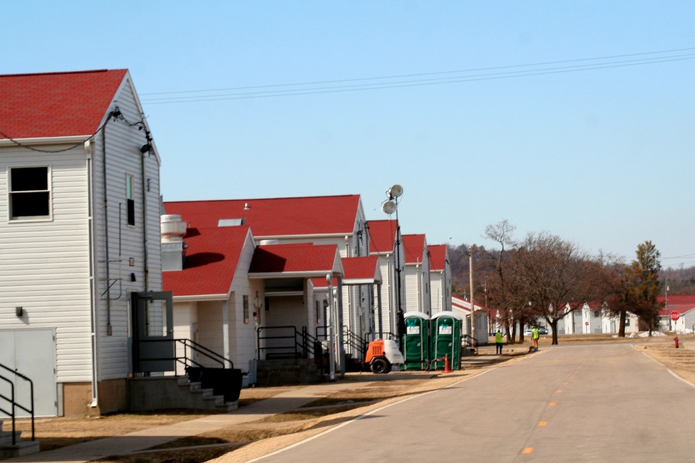 Barracks renovations at Fort McCoy