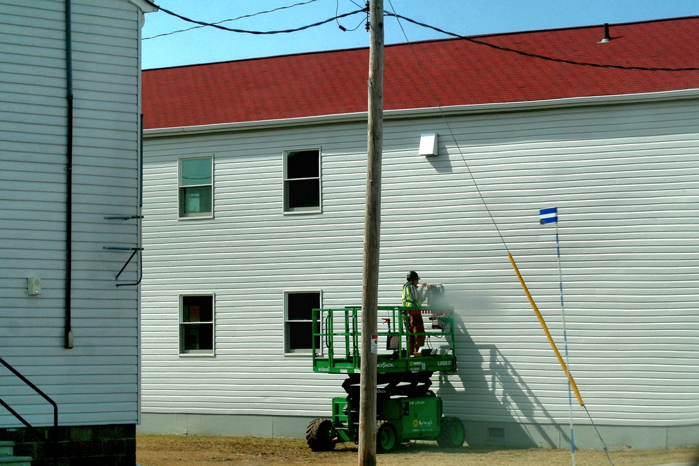 Barracks renovations at Fort McCoy