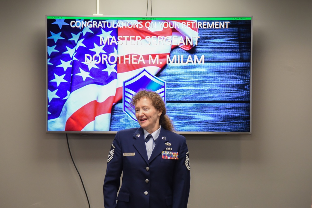 MSgt Dorthea Milam's Retirement