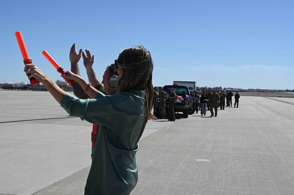 Maj. Aaron Karpisek Fini Flight