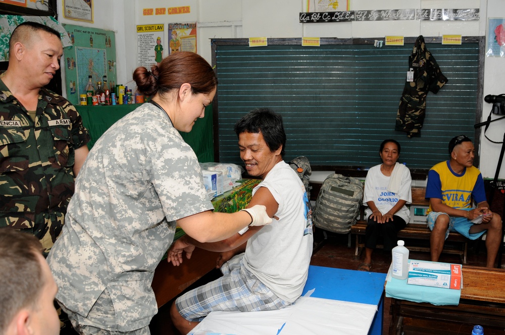 Guam Guard conducts medical outreach in the Philippines