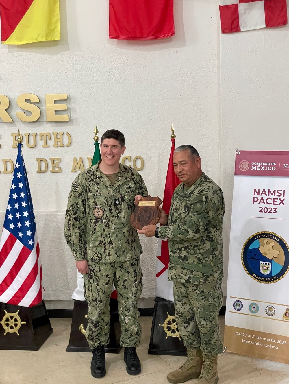 USS Savannah (LCS 28) Blue Crew Participates in NAMSI PACEX 23