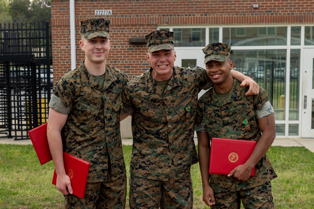 Marine Security Guard Marines receive a NAM for heroic acts