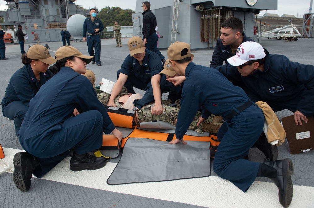 USS Blue Ridge Mass Casualty Drill