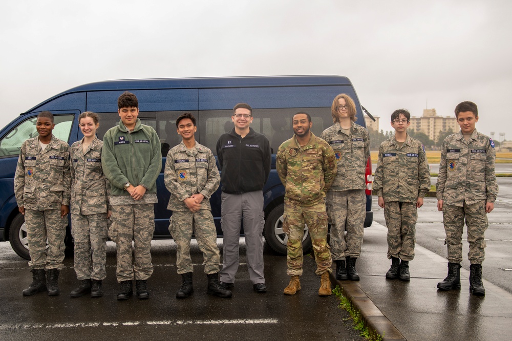 Team Yokota hosts Misawa Civil Air Patrol cadets