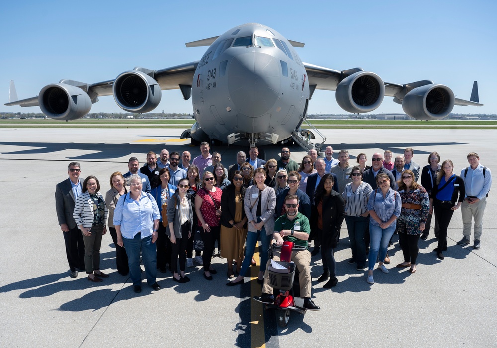 Leadership Dayton tours Wright-Patt