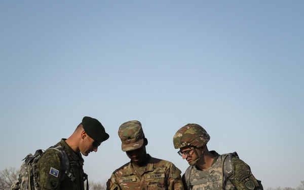 Kosovo Security Force troops compete in 2023 Iowa Best Warrior Competition