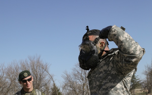 Kosovo Security Force troops compete in 2023 Iowa Best Warrior Competition