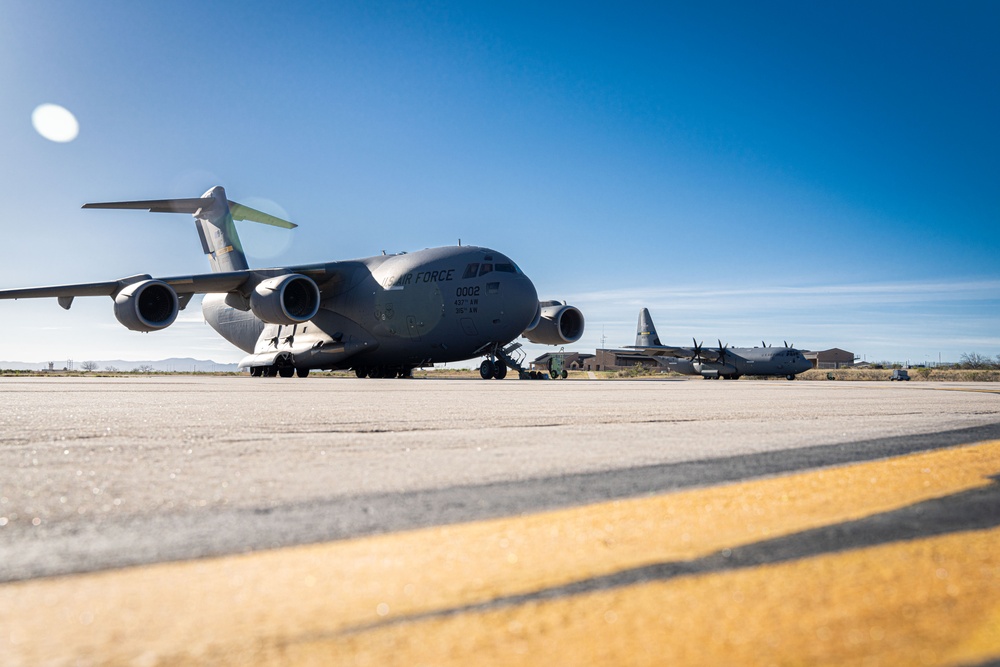 Mobility aircraft attend the AATTC to learn tactical airlift maneuvers