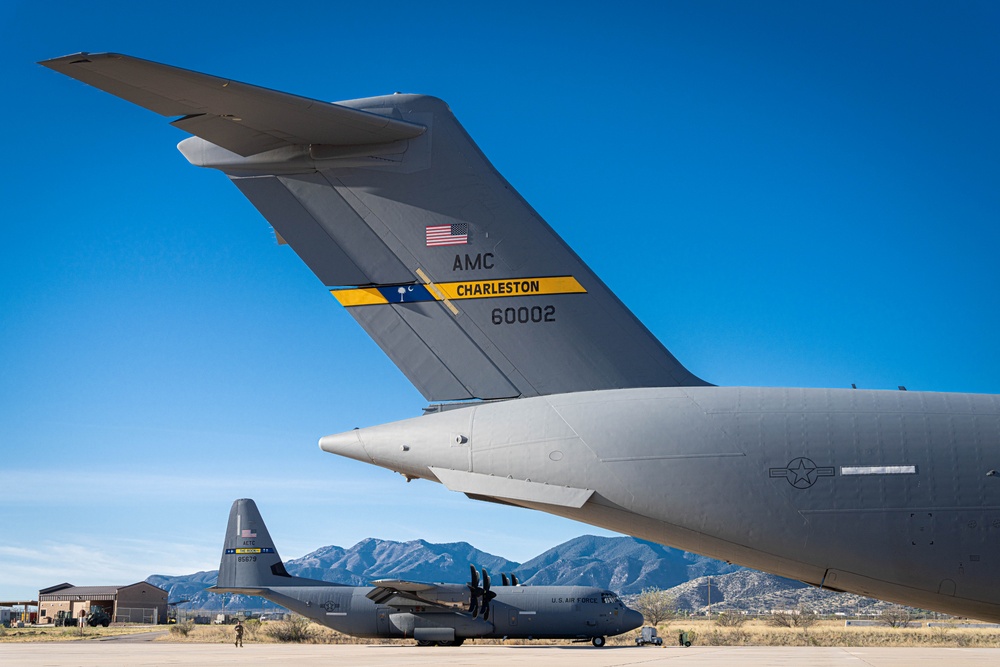 Mobility aircraft attend the AATTC to learn tactical airlift maneuvers